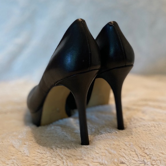 Black Nine West platform pumps sz 5.5 - Picture 5 of 5